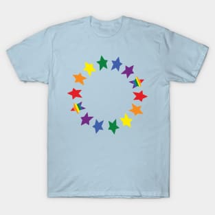 Pride Rainbow Stars T-Shirt